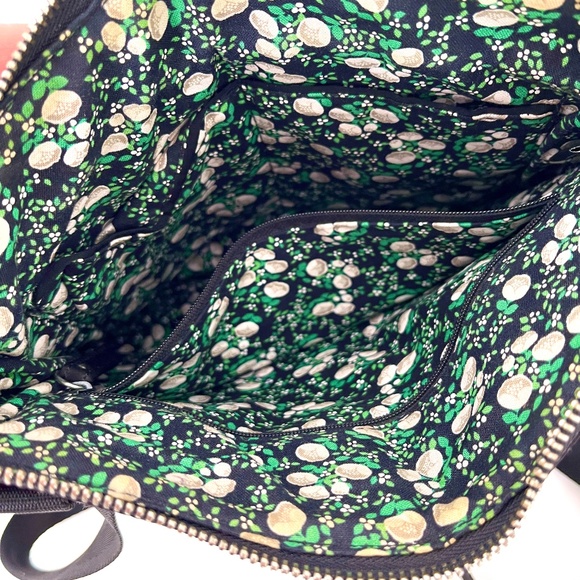 🔥🔥 Vera Bradley Black Quilted Crossbody Messenger Shoulder Bag adjusta… - Picture 4 of 8